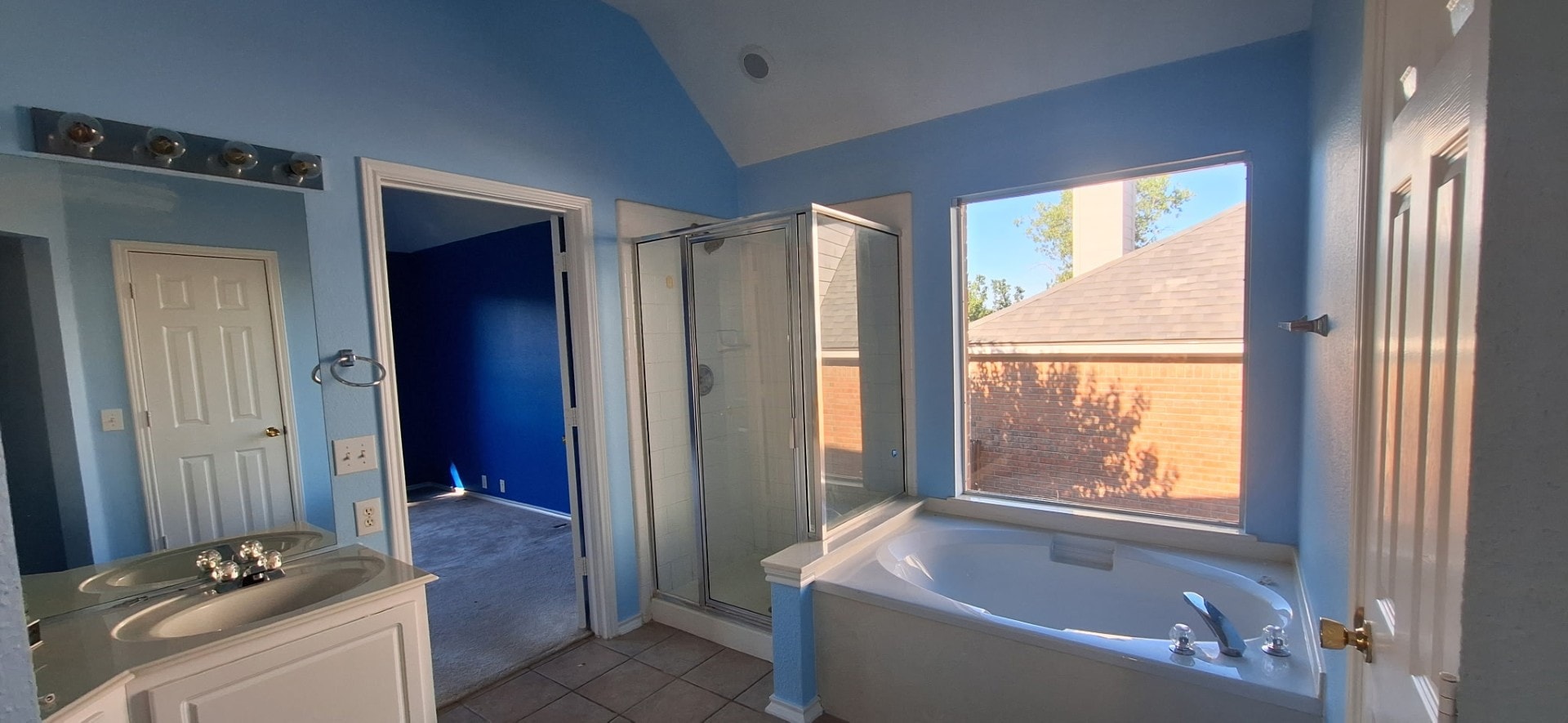 Professional painters at work — interior painting San Antonio