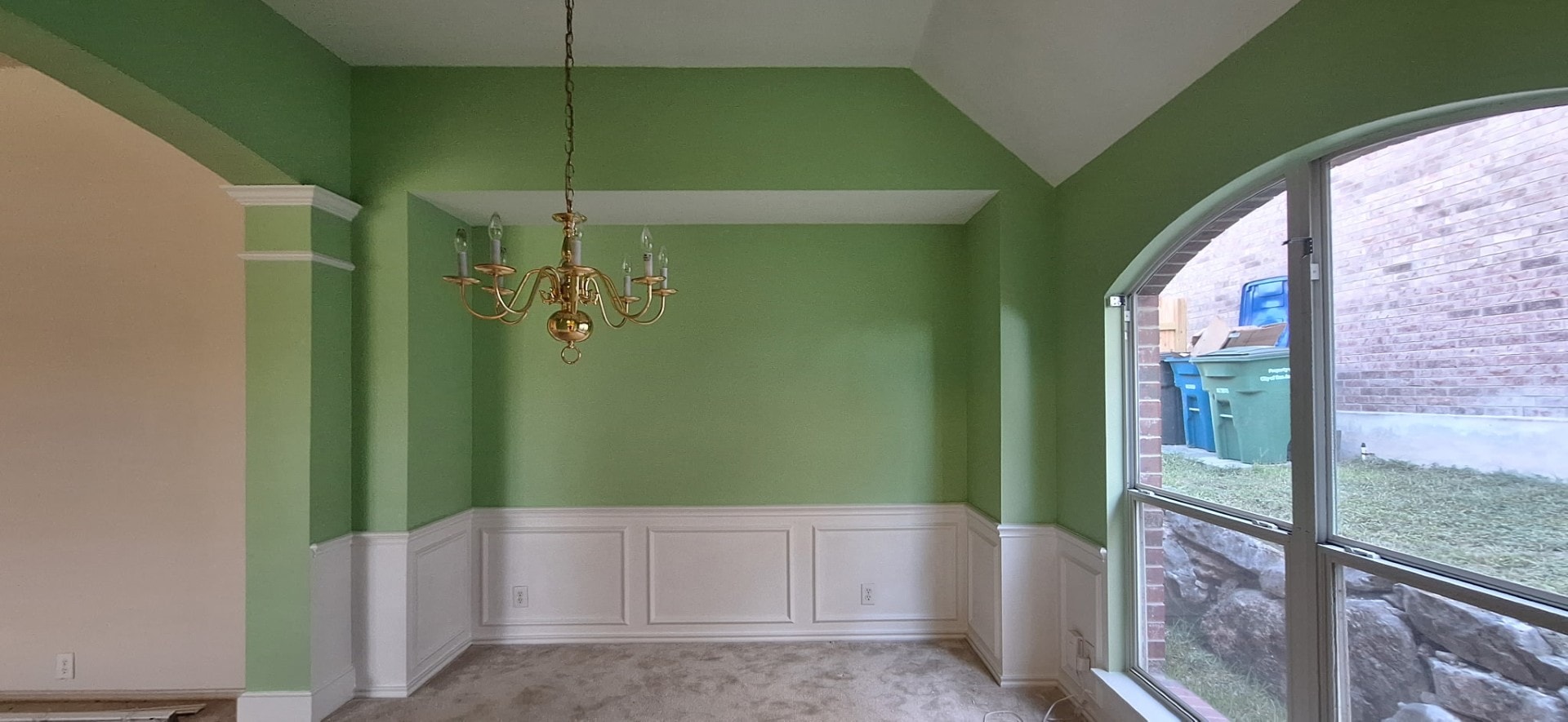 Interior accent wall painting San Antonio